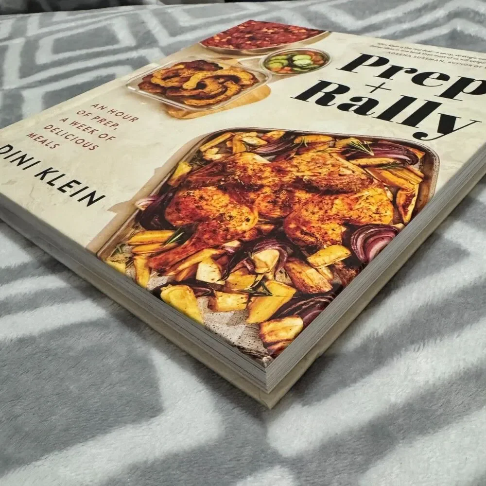 Prep & Rally Cookbook Dini Klein Like New Hardcover Meal Prep Family Dinners